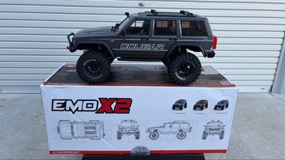 CROSS RC 1/8 Cherokee Jeep EMO X2 Crawler RTR Gunmetal Rare RC Car