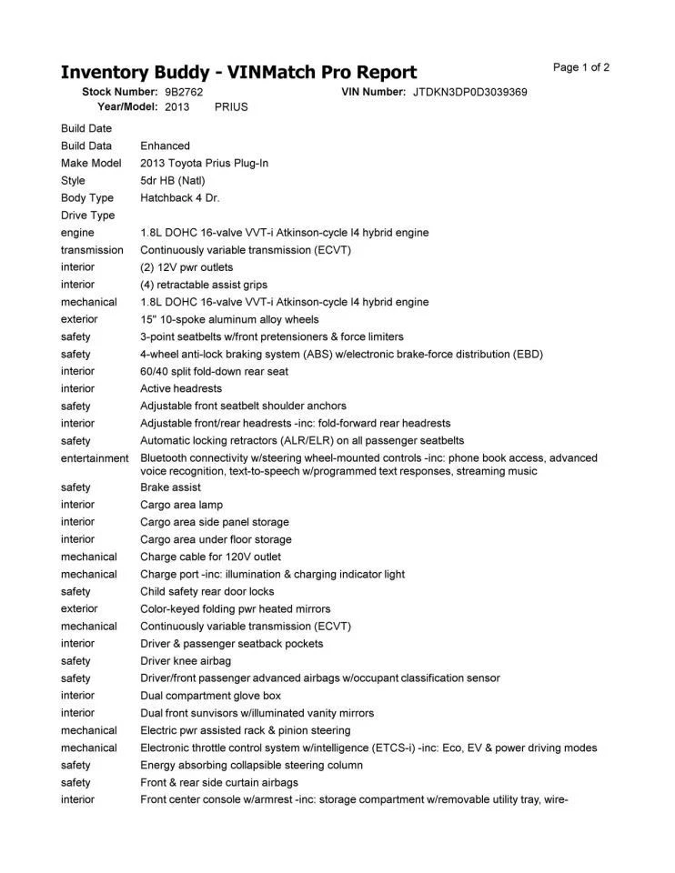 Janelas elétricas para porta frontal do motorista Prius VIN Du compatível com plug-in Prius 12-14 - Imagem 3 de 4