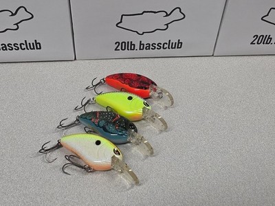 (4) Spro LITTLE JOHN MD Crankbaits...All Different Colors!!!