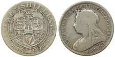 Great Britain - One Shilling 1899 - Victoria, Silver