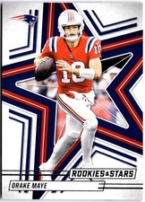 Drake Maye #32 Near Mint - New England Patriots - 2025 Panini Rookies & Stars