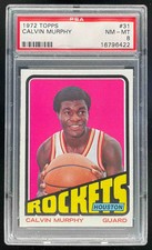 1972-73 Topps #31 Calvin Murphy PSA 8