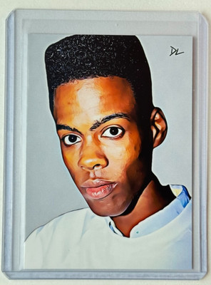 Chris Rock Limited Edition Artist Signed  Comedy Icon  Trading Card 1/10