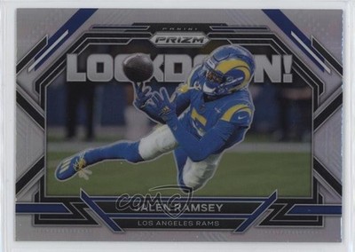 2022 Panini Prizm Lockdown! Silver Prizm Jalen Ramsey #L-4 12v1