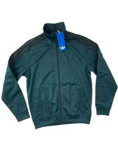 Adidas Firebird Kids Track Jacket Aurora Ivy Dark Green Kids Size M (11-12Y) NWT