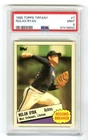 NOLAN RYAN~RARE (POP 239) 1985 TOPPS "TIFFANY" RECORD BREAKER PSA-9 MINT CARD #7