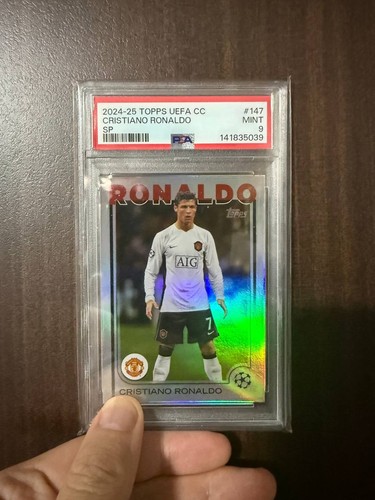 Cristiano Ronaldo [SP Variation] #147 2024 Topps UEFA card