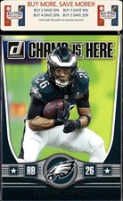 2025 Donruss #CIH-SBY Saquon Barkley Champ is Here Philadelphia Eagles