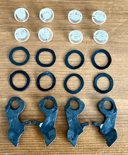 Genuine Arai Motorcycle Helmet Base-Plates & Fixings (SAL-2 & SAL-3 Types). - Picture 5 of 5