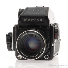 Mamiya m645 1000s 645 Camera w/ Metered Prism 80mm f2.8 Lens GOOD