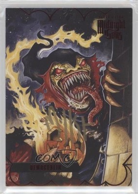 2023 Fleer Ultra Midnight Sons Red /100 Demogoblin by Paskal Millet #30 Auto 4et