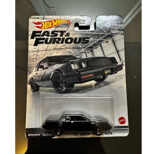 Hot Wheels Fast & Furious Buick Regal GNX 1:64 Diecast Real Riders Black