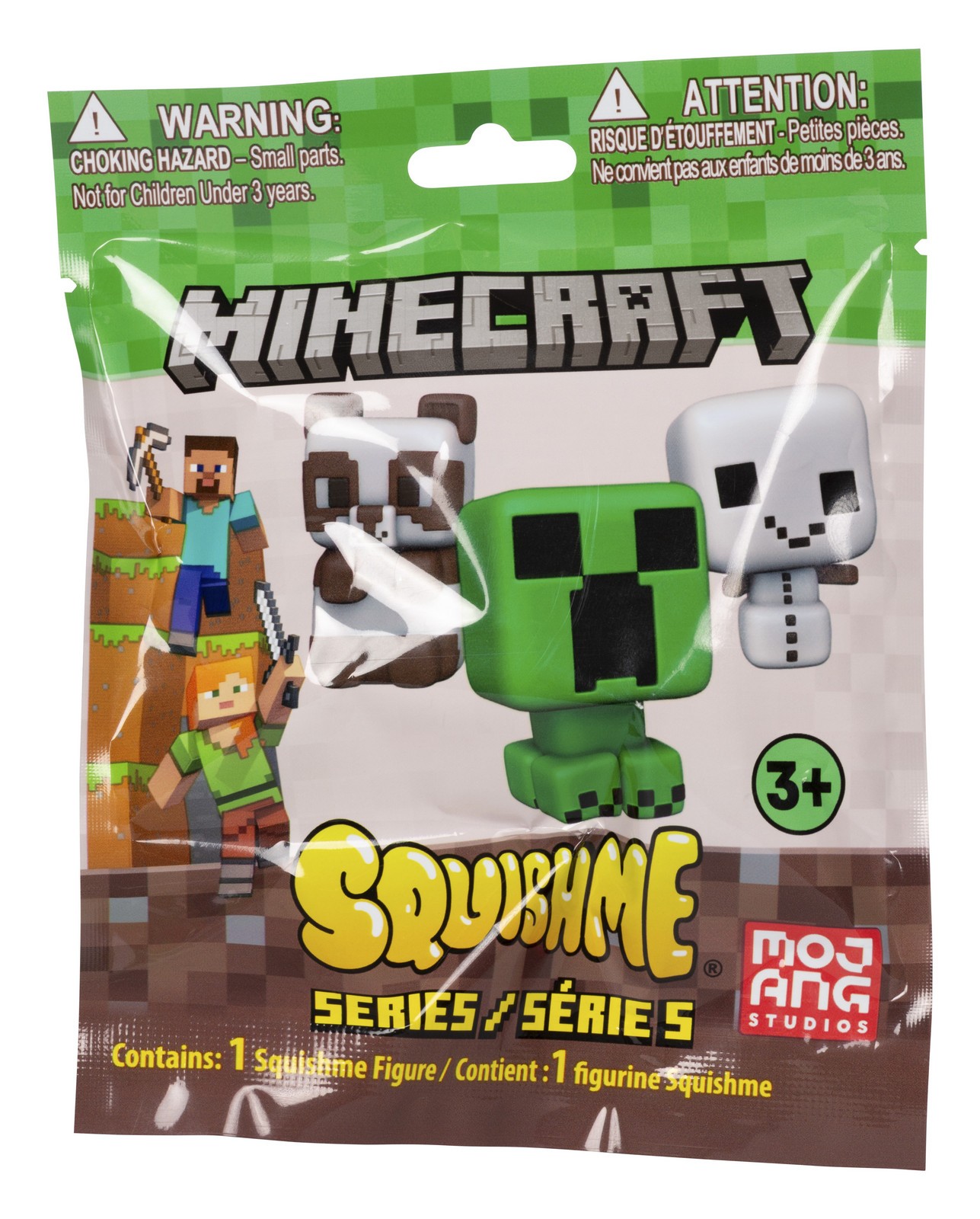 JUSTTOYS Minecraft SquishMe Серия 5 - сортировка фигур 2590₽