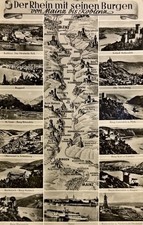 Postkarte Ansichtskarte AK - Der Rhein Mit Se...