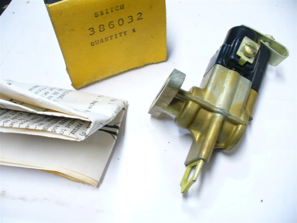 Interruptor de arranque del carburador Buick 1948 1949 1950, NOS 1346698 Foto 2 de 3