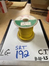 Whitaker 569D-4 Automotive, Industrial 100 Feet 16 gauge Yellow Spool Wire