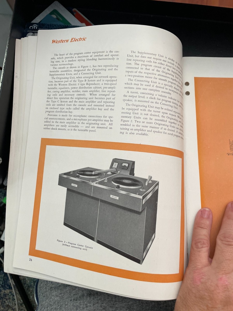 クラシック WESTERN ELECTRIC SOUND WESTERN ELECTRIC SOUND SYSTEMS | eBay