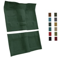68-72 Chevy Ii Nova 2dr Cutpile Molded Carpet Kit Made In Usa