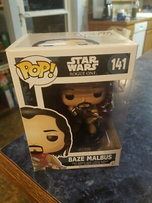 FunkoPop！141 BAZE MALBUS Amazon.com: Funko POP Star Wars Rogue One Baze Malbus Action