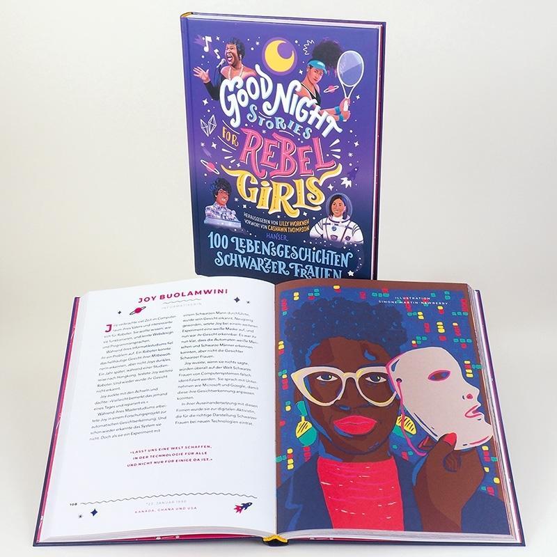 Thumbnail - Good Night Stories For Rebel Girls - 100 Lebensgeschichten Schwarzer
