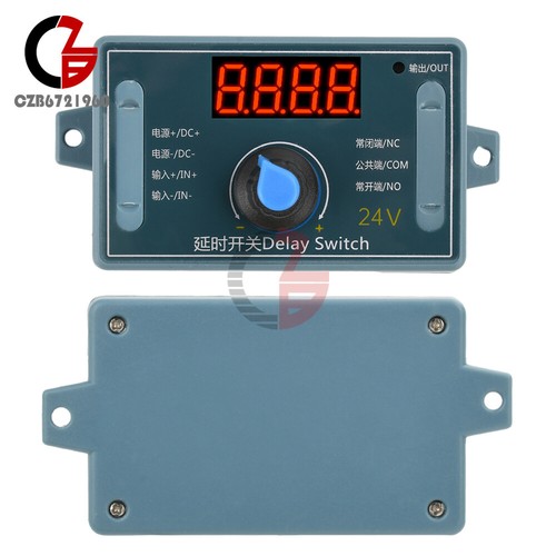 DC5V 12V 24V Adjustable Time Delay Relay Module LED Digital Timer Control Switch - Picture 2 of 15