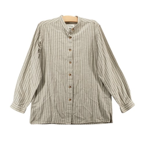 Chemise vintage Orvis rouge à carreaux en flanelle taille M