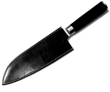 knife blade sheath cover scabbard pouch bag cow leather Personalize black Z974