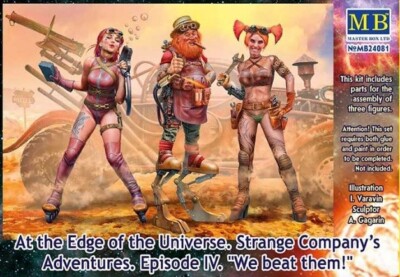 Strange Company's Adventures. Episode IV. 'We Beat Them!'  1/24 MasterBox 24081