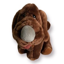 Vintage WRINKLES Plush Shar-pei Sitting Dog Ganz Bros. Stuffed Animal 1981 10