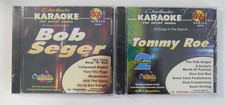 x2 Chartbuster POP Artist Series Karaoke Bob Seger  Tommy Roe vol.3 CD G