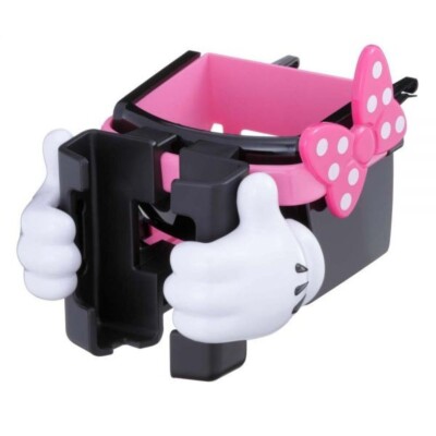 New DISNEY Minnie Mouse Drink Cup & mobile Holder Car Accessories