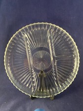 Indiana Glass Clear Ribbed 4-Part Divided Relish Tray — listing 4