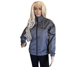 Stormtech Performance Rain Jacket.  Waterproof.  Gray.  Xbox Logo.  Women's Xs.