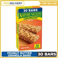 Nature Valley Crunchy Peanut Butter Granola Bars, 15 Count, 30 Bars...