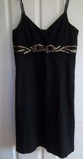 **SALE REDUCED PRICE" STUNNING BLACK DRESS BY b.young SIZE XL **