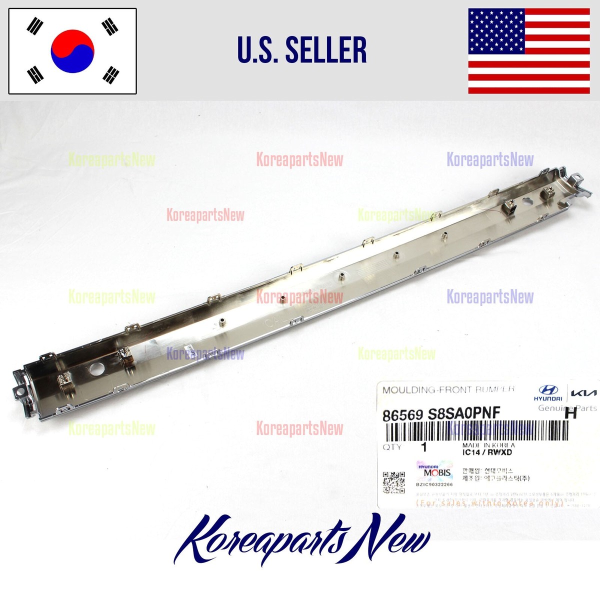 ハヤテ FRONT Bumper Lower Skid Plate 86577S8SA0 ⭐OEM⭐ Palisade