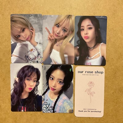 LE SSERAFIM Crazy CU Official Preorder Benefit POB Photocard | eBay