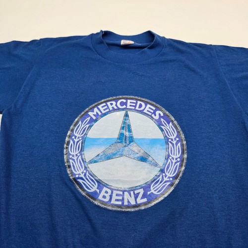 T shirt Mercedes Benz vintage adulto S/M anni 70 1979 rara - Foto 5 di 10
