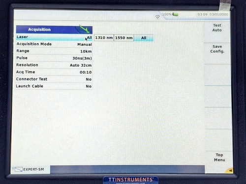 Viavi JDSU MTS 6000A V2 + 8126C SM OTDR 1310/1550nm 47 dB FCOMP IL ORL Bi-Direc - Picture 15 of 22