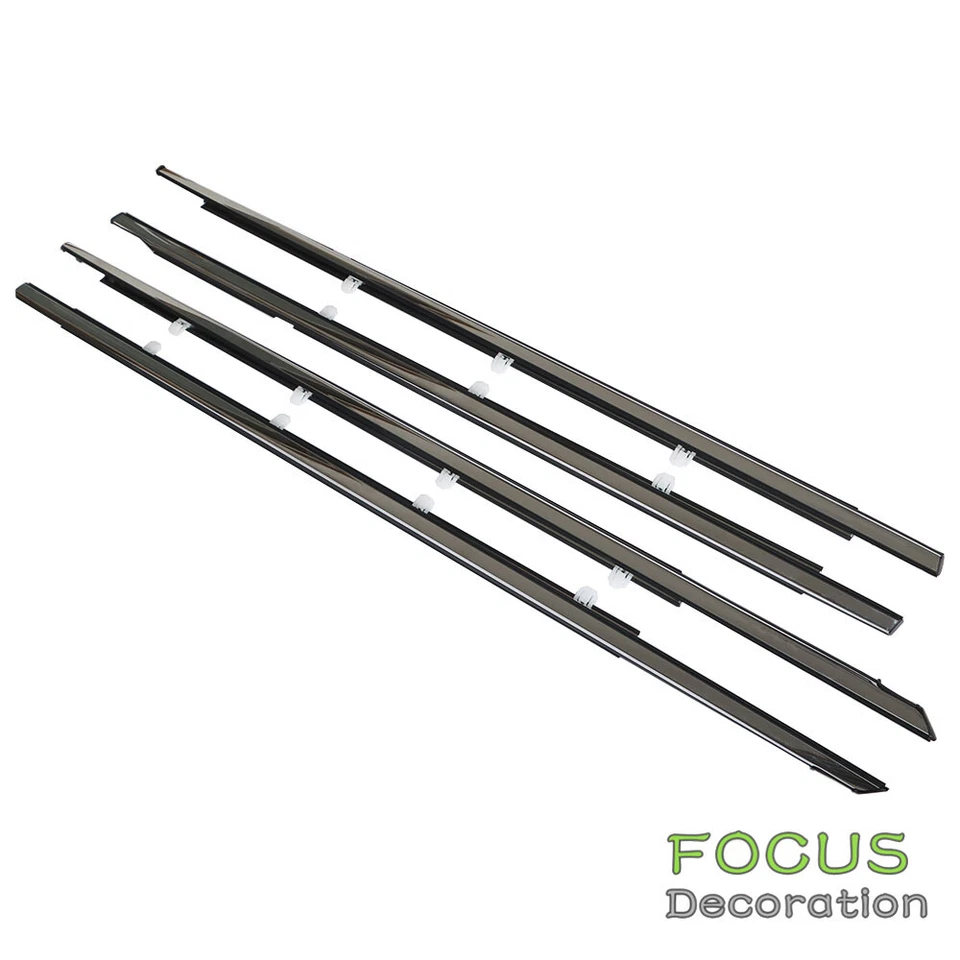 Cinturón de sellado de moldura de ventana cromado para Honda Accord 2008-11 2012 Foto 4 de 4