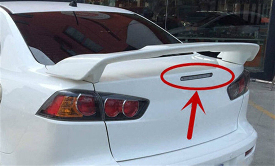 Pour Mitsubishi Lancer Berline EVO X 2008-2016 LED 3ème Feu De Freinage Support Arrière De Coffre Lampe Stop