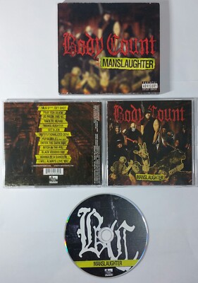 Manslaughter by Body Count (CD, 2014) mit seltenem Schuber sehr guter Zustand