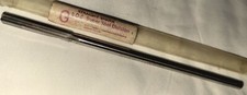 9/32" Carbide Tipped Chucking Reamer Straight Flute HSS 6 Flute RH Cut Morse