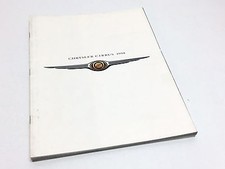 1998 Chrysler Cirrus Brochure