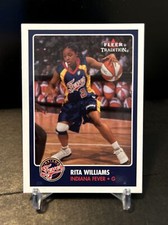 2001 Fleer Tradition WNBA Rita Williams Indiana Fever #90