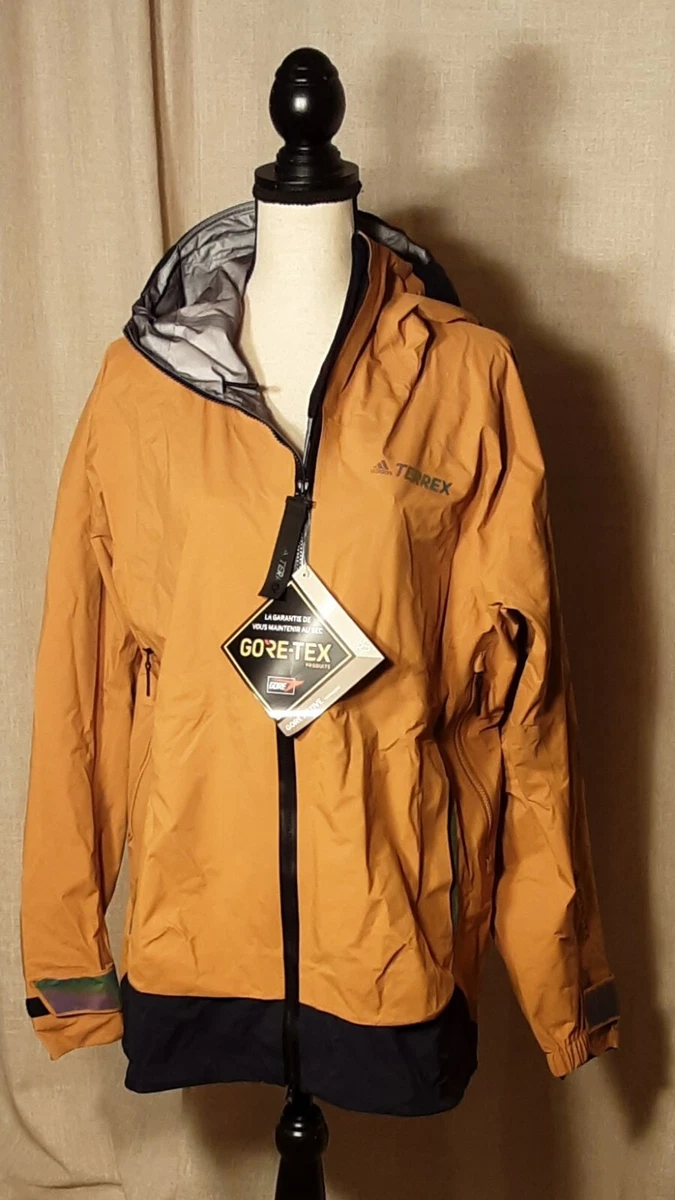 NWT Adidas Terrex Myshelter Goretex ACT Waterproof Jacket Size M. $400.