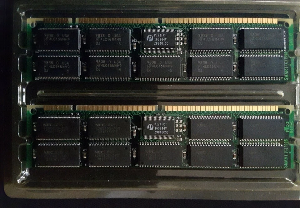 Compaq 256MB EDO Dimm Kit, 2x 128Mb ECC 60 NS EDO DIMM Memory Module, 228470-001 - Image 4 of 4