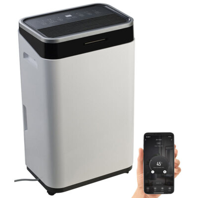 Sichler Smarter WLAN-Luftentfeuchter mit Timer und App, 25 Liter/Tag