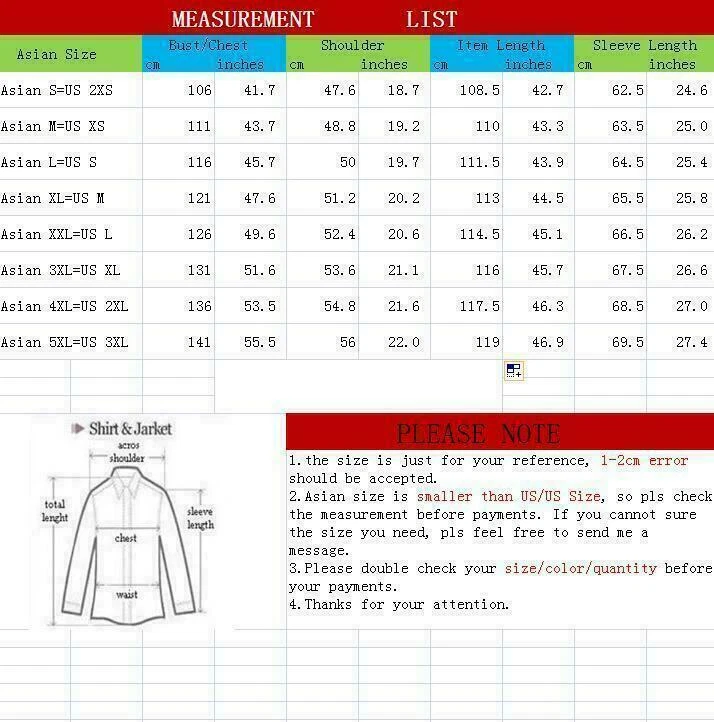 Steampunk Women/Men Long Leather Jacket Trench Coat Motor Biker Slim Overcoat Sz - Image 2 of 4