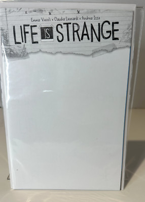 LIFE IS STRANGE #5 Blank Sketch Variant NM Titan Comics Video Game Adaptation